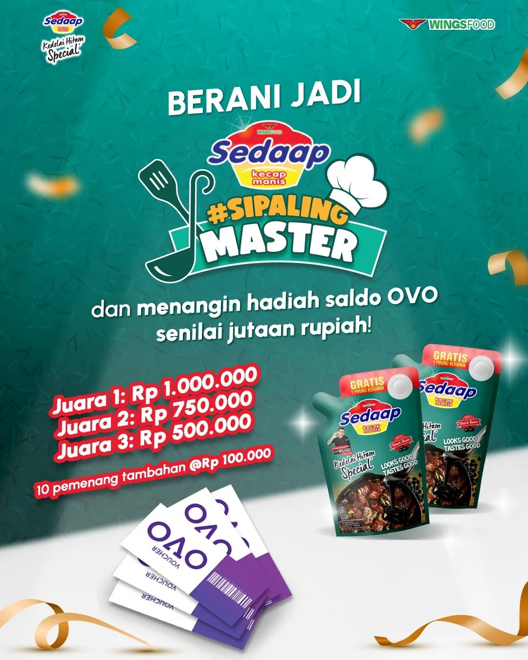 Recook Resep Si Paling Master Berhadiah OVO Total 3,2 Juta+