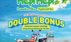 Undian Hepi Hepi Hypermart Berhadiah Motor Listrik, PS5, TV, dll