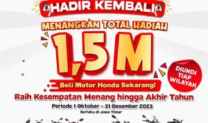Undian MPM Honda Jawa Timur Berhadiah Total 1,5 Miliar Rupiah