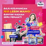 Undian Wangi Squad Molto Berhadiah Motor & Emas Setiap Bulan