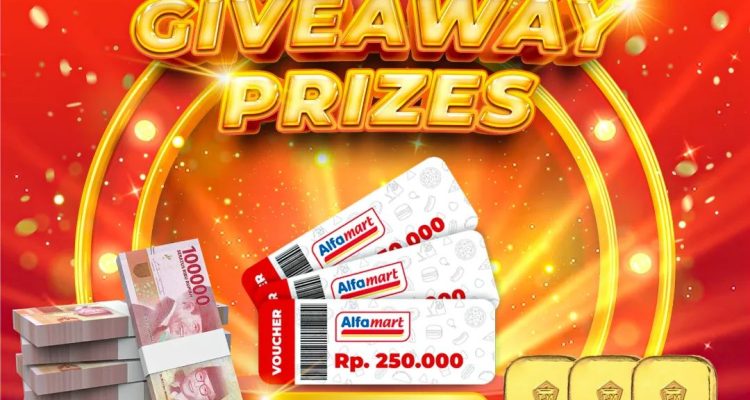 Alolis Bagi-Bagi Rejeki Emas, Uang & Voucher Total Ratusan Juta