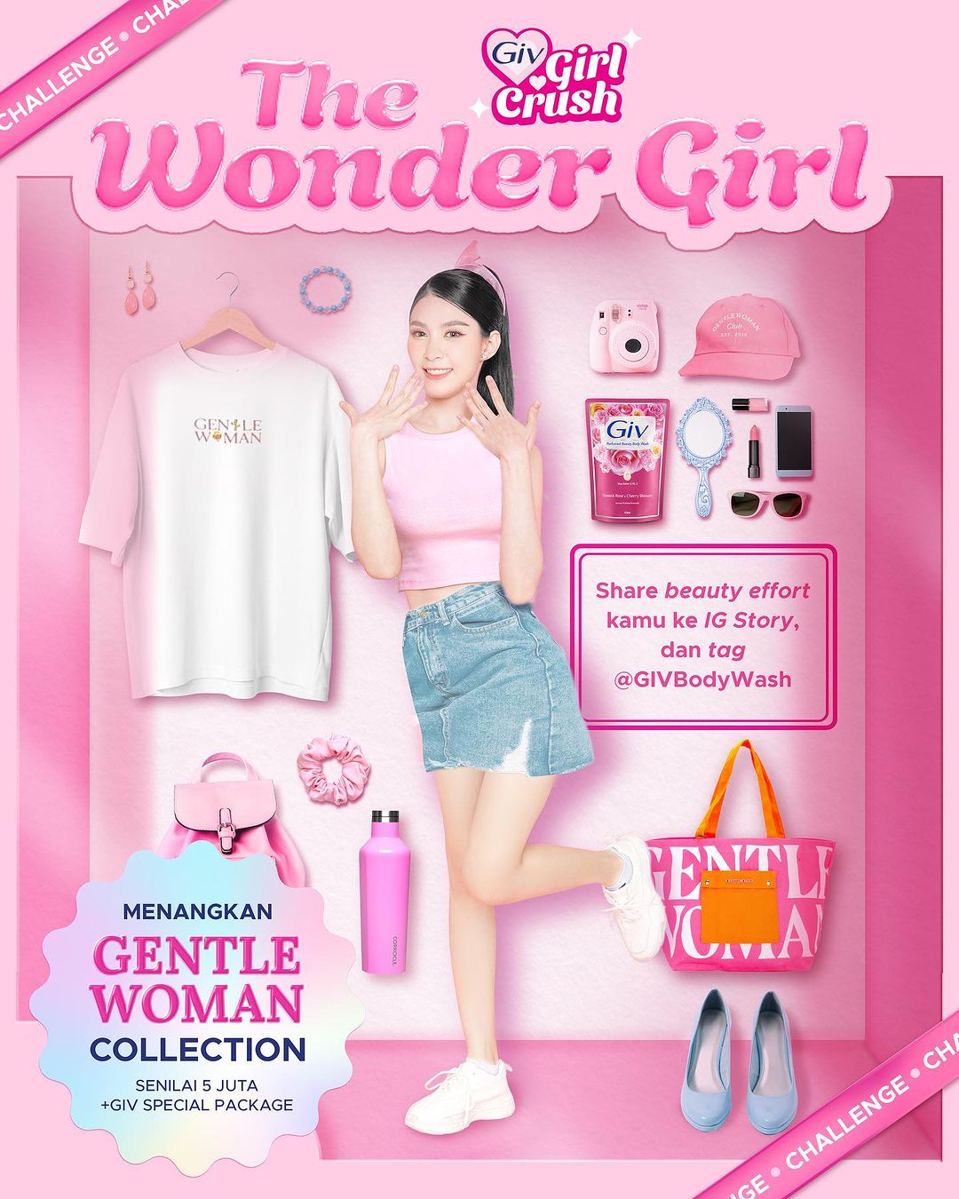 GIV Girl Crush Challenge Berhadiah Utama 5 Juta Rupiah