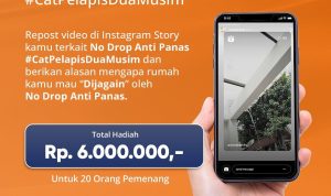 Kuis Repost Cat Pelapis Dua Musim Berhadiah Total 6 Juta Rupiah