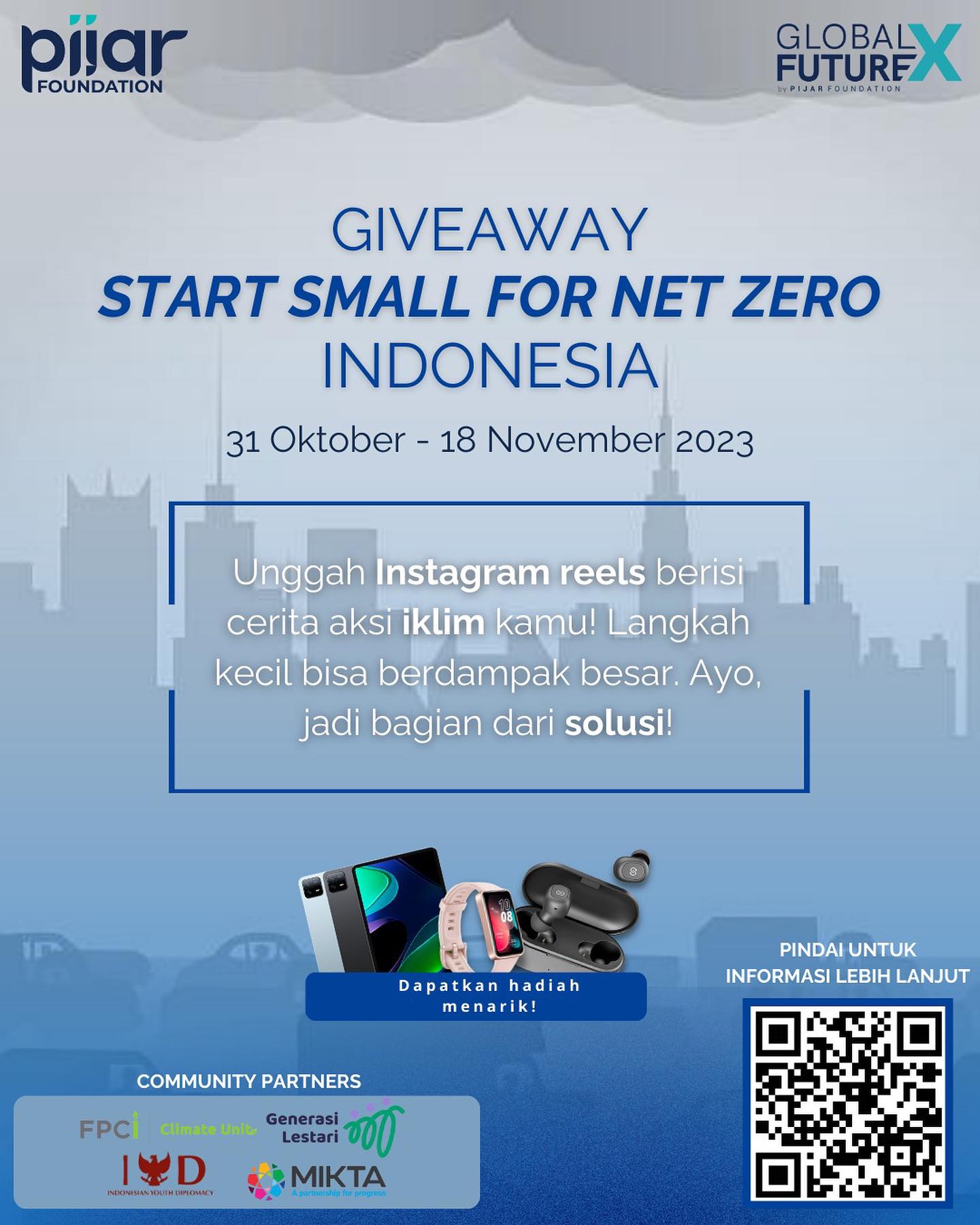Lomba Video Start Small For Net Zero Hadiah Total Jutaan Rupiah