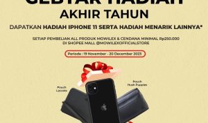 Mowilex Gebyar Hadiah Akhir Tahun Menangkan iPhone 11