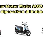 Daftar Motor Matic Suzuki Yang Ada di Indonesia