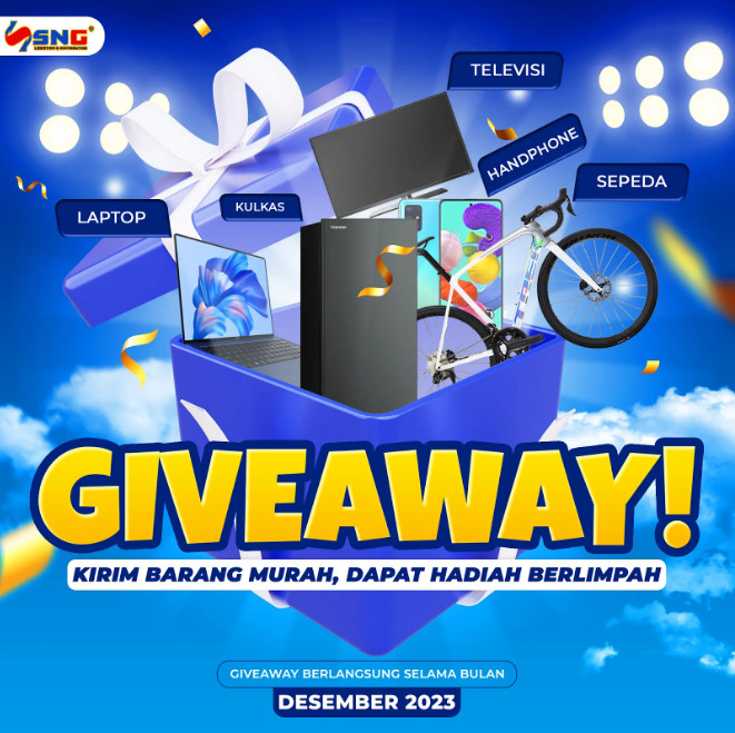 Giveaway Kirim Barang ke Makassar