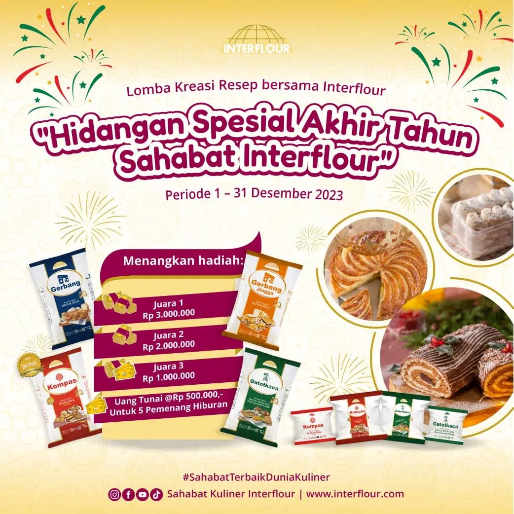 Lomba Kreasi Resep Akhir Tahun Interflour