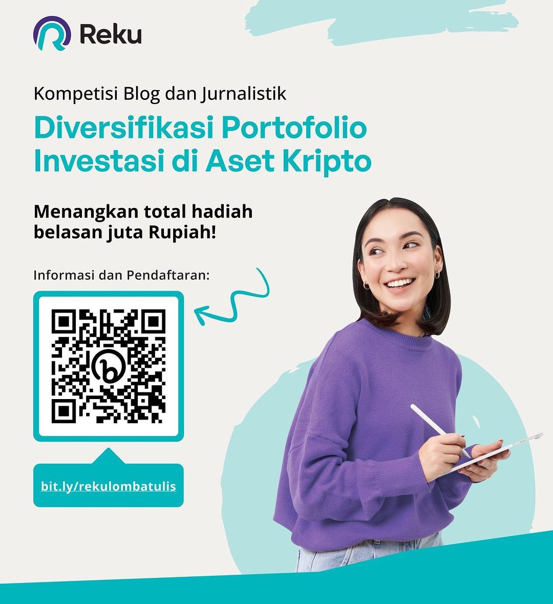 Lomba Menulis Blog & Jurnalistik Reku 2023 Hadiah Total 14 Juta