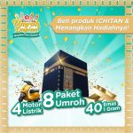 Undian Ichitan 2024 Berhadiah Umroh Impian, Motor Listrik & Emas