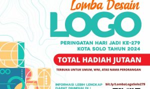 Lomba Desain Logo Hari Jadi Kota Solo ke-279 Total Hadiah 16 Juta