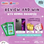 Review And Win Nyu Henna Shampoo Berhadiah Total 30 Juta ++