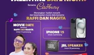 Undian Cadbury Valentine Date Night Berhadiah 2 iPhone 15