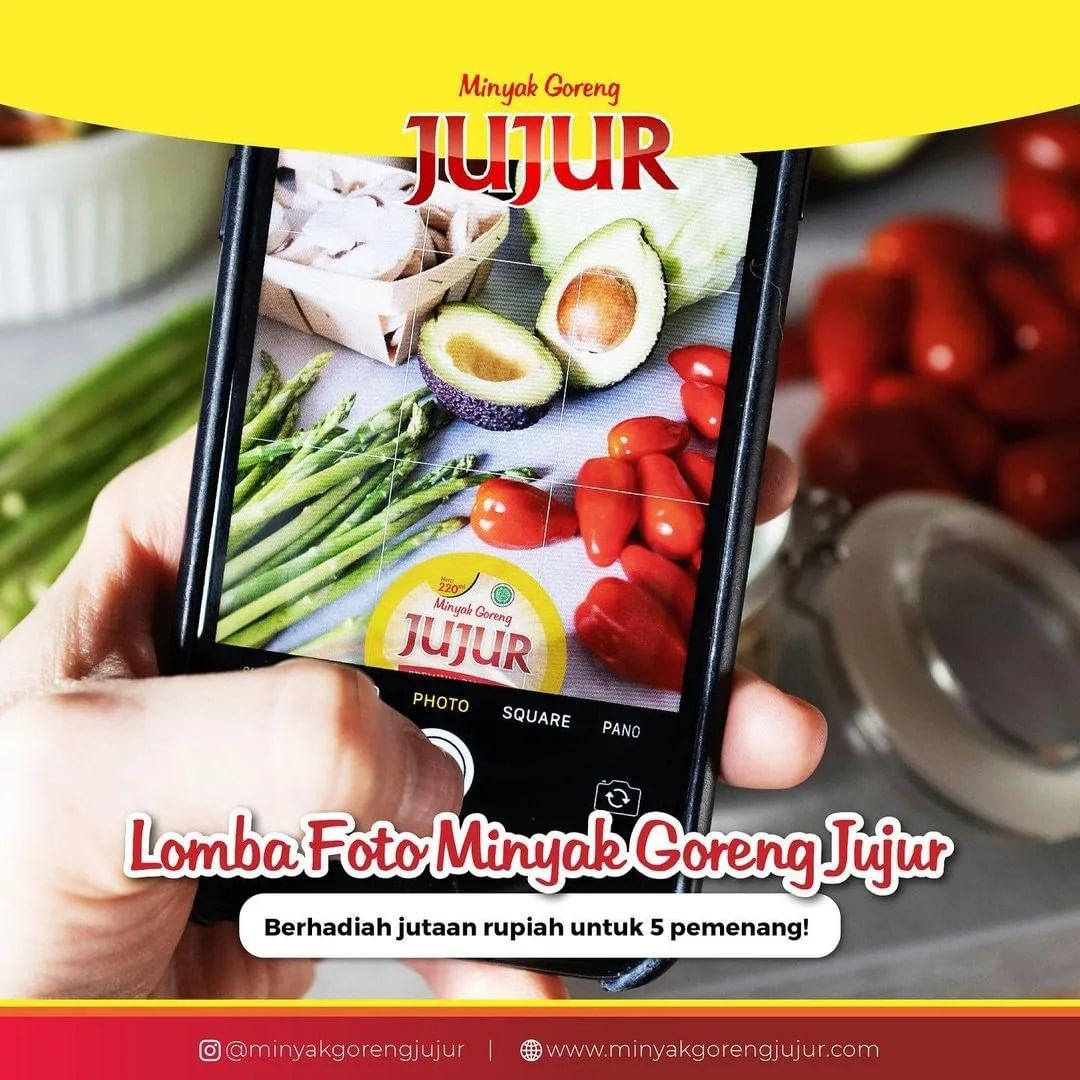 Lomba Foto Minyak Goreng Jujur Berhadiah 1 Juta Rupiah