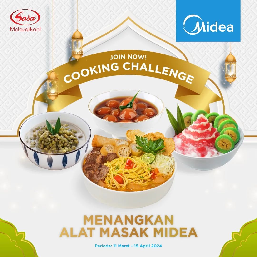 Lomba Masak Midea x Sasa Berhadiah Alat Dapur Canggih