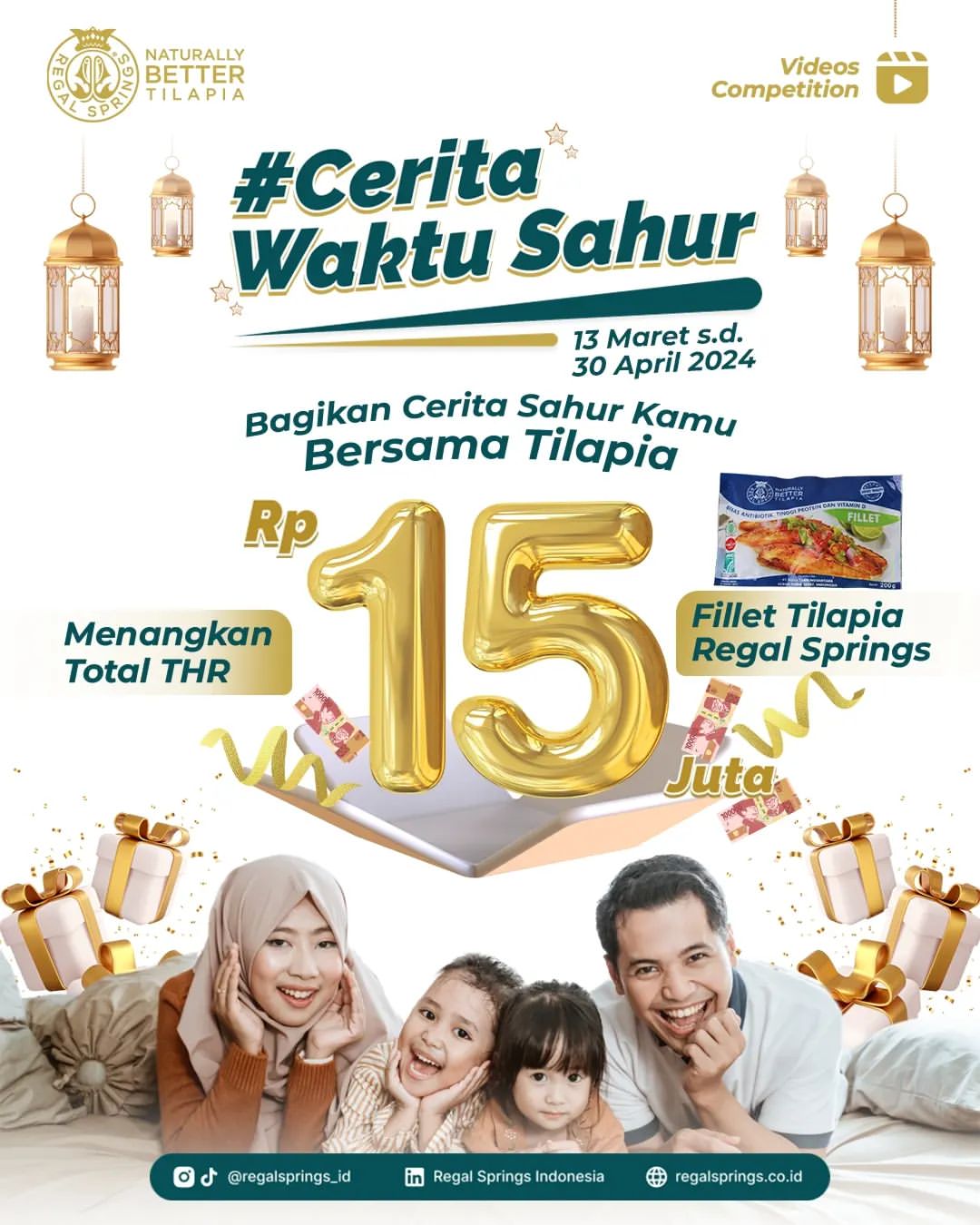 Lomba Video Cerita Waktu Sahur Berhadaih THR Total 15 Juta