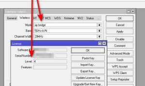 Cara Rubah Lisensi Mikrotik Jadi Level 4 Agar Bisa PTMP