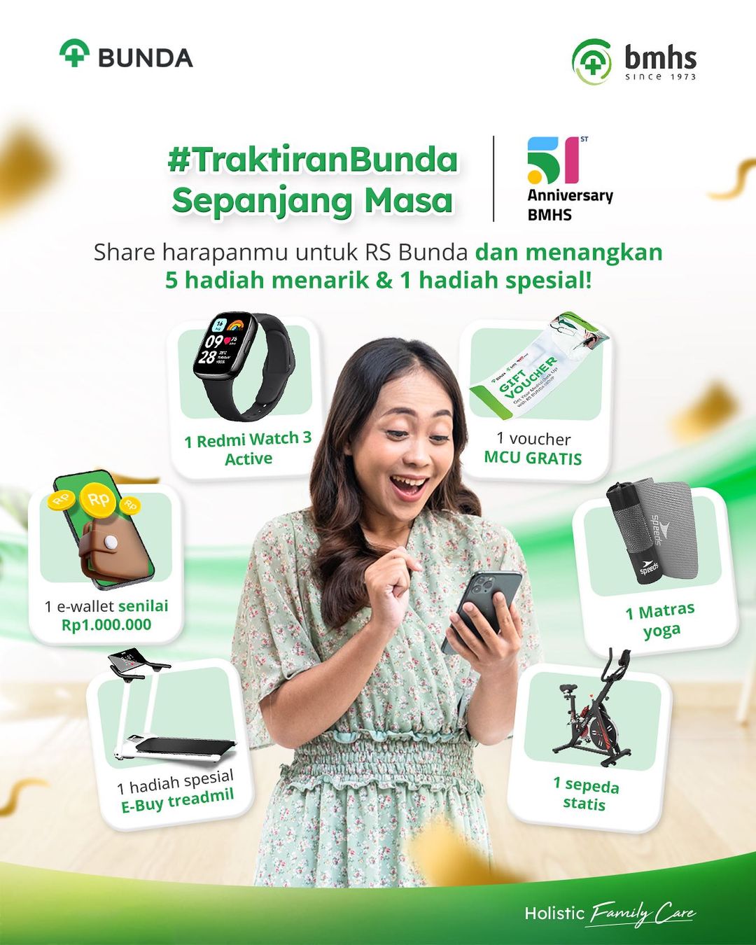 Giveaway Traktiran Bunda Berhadiah Total Jutaan Rupiah