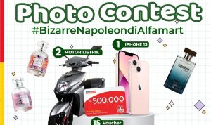 Lomba Foto Bizzare Napoleon di Alfamart Berhadiah Motor Listrik