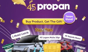 Promo Semangat 45th Propan Berhadiah Ratusan Juta Rupiah