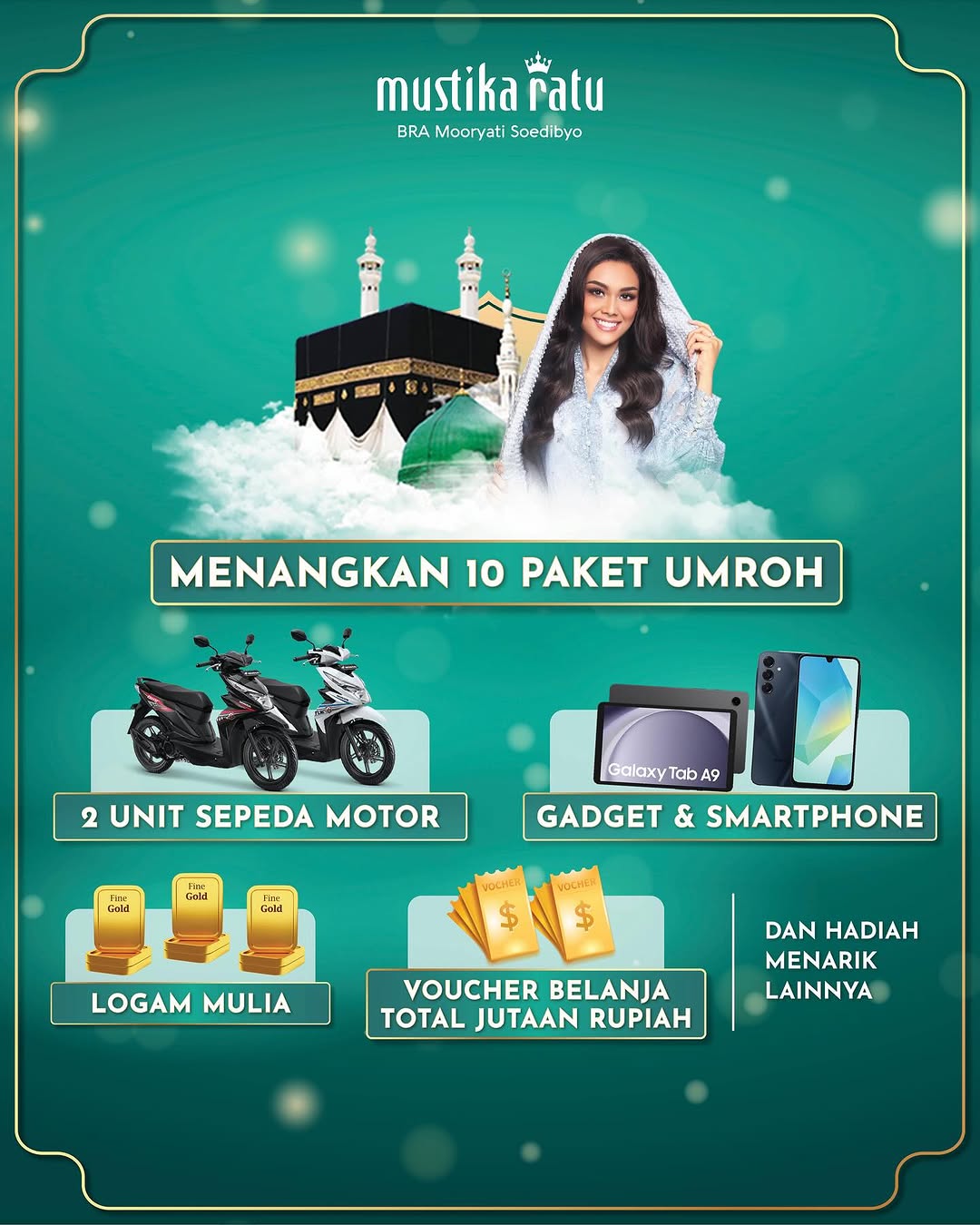Promo Kirim Struk Undian Umroh Berkah Mustika Ratu 2025 