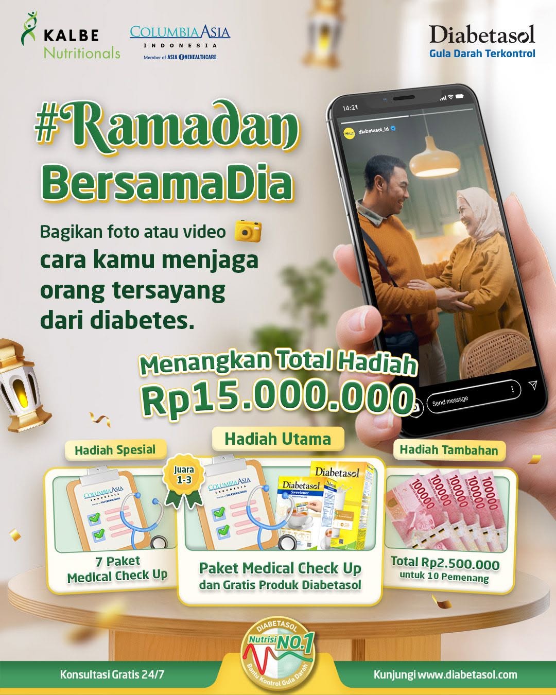 Challenge Ramadan Bersama Dia Berhadiah Total Senilai 15 Juta