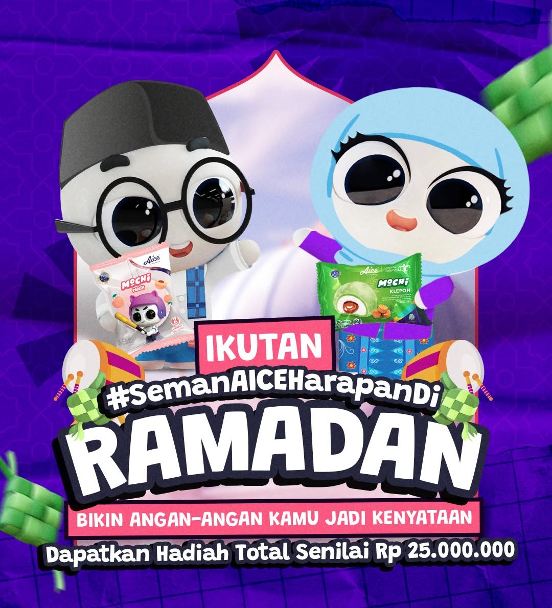 Giveaway SemanAICE Harapan Ramadan Total Hadiah 25 Juta