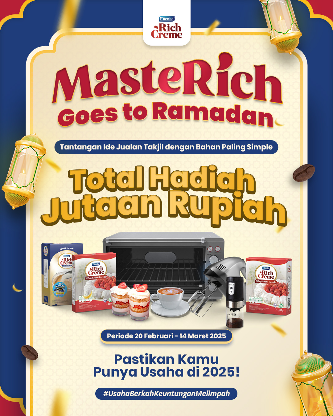 Lomba Kreasi Ide Takjil MasteRich Berhadiah Total Jutaan Rupiah