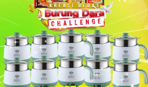 Lomba Kreasi Bebas Burung Dara Berhadiah 10 Alat Dapur