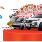 Promo Kejutan Tutup Botol AQUVIVA Berhadiah TOYOTA FORTUNER