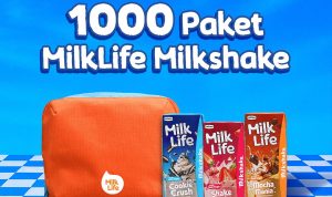 Giveaway 1000 Paket MilkLife Milkshake & E-Wallet Total 25 Juta
