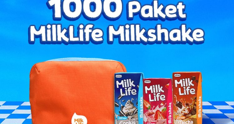 Giveaway 1000 Paket MilkLife Milkshake & E-Wallet Total 25 Juta