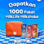 Giveaway 1000 Paket MilkLife Milkshake & E-Wallet Total 25 Juta