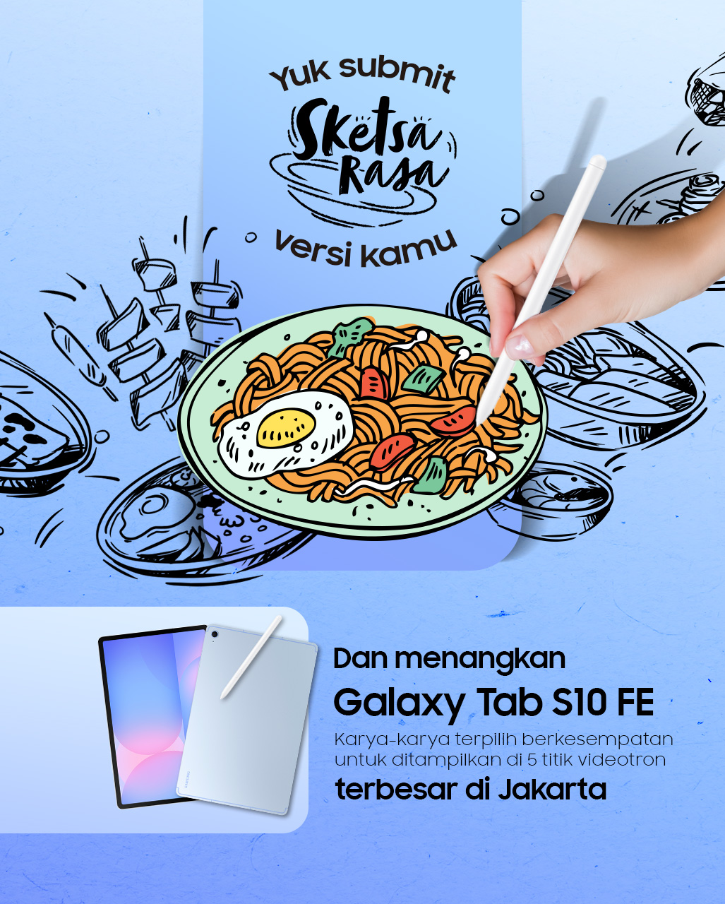 Lomba Desain Kreatif Berhadiah SAMSUNG Galaxy Tab S10 FE