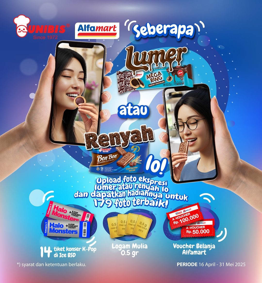Lomba Foto Seberapa Lumer & Renyah Berhadiah Tiket K-Pop, Emas, dll