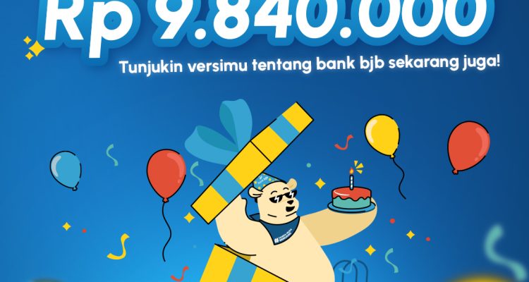 Lomba Video HUT 64 Bank bjb Berhadiah Total Rp. 9 Jutaan!