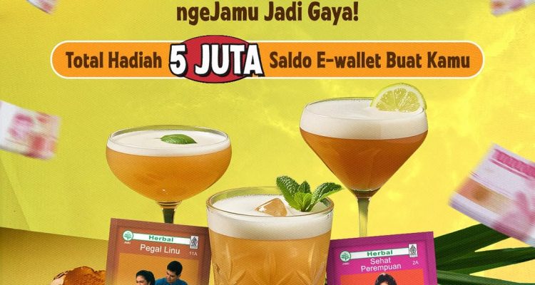 Lomba Video Racikan Jamu Berhadiah E-Wallet Total 5 Juta Rupiah