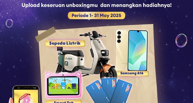 Lomba Video Unboxing Blindbox Bebelac Berhadiah Sepeda Listrik
