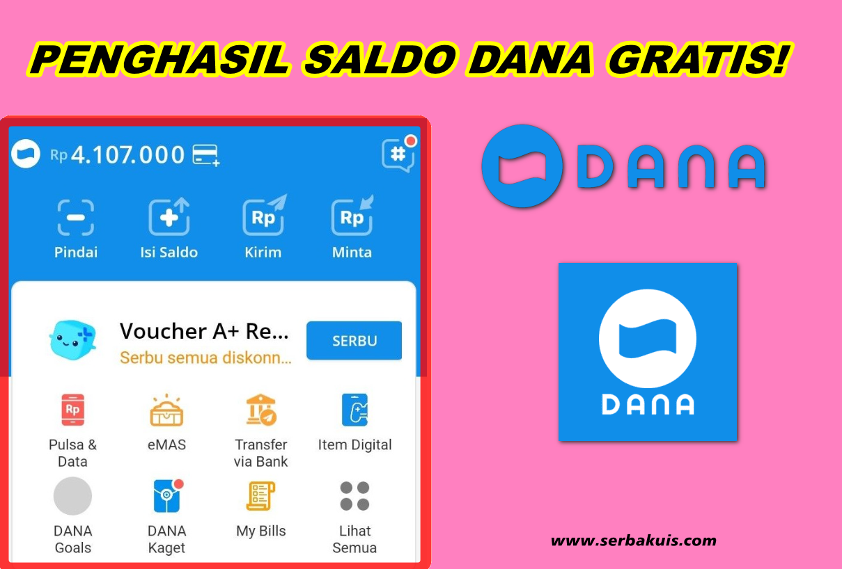 Penghasil Saldo Dana Gratis