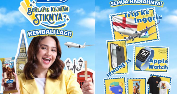 Promo Stik Es Krim Joyday 2025 Berhadiah Trip ke Inggris, iPhone 15