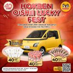 Undian Hokben Oishii Lucky Fest Berhadiah Mobil Listrik Air EV