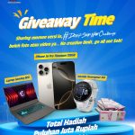 Don't Stop Now Challenge Berhadiah iPhone 16 Pro Titanium 128GB
