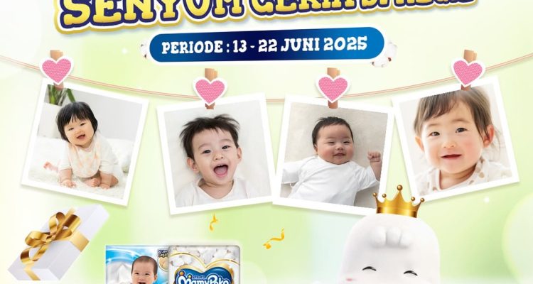 Lomba Foto Bayi Senyum Ceria Si Kecil Berhadiah Uang & Produk