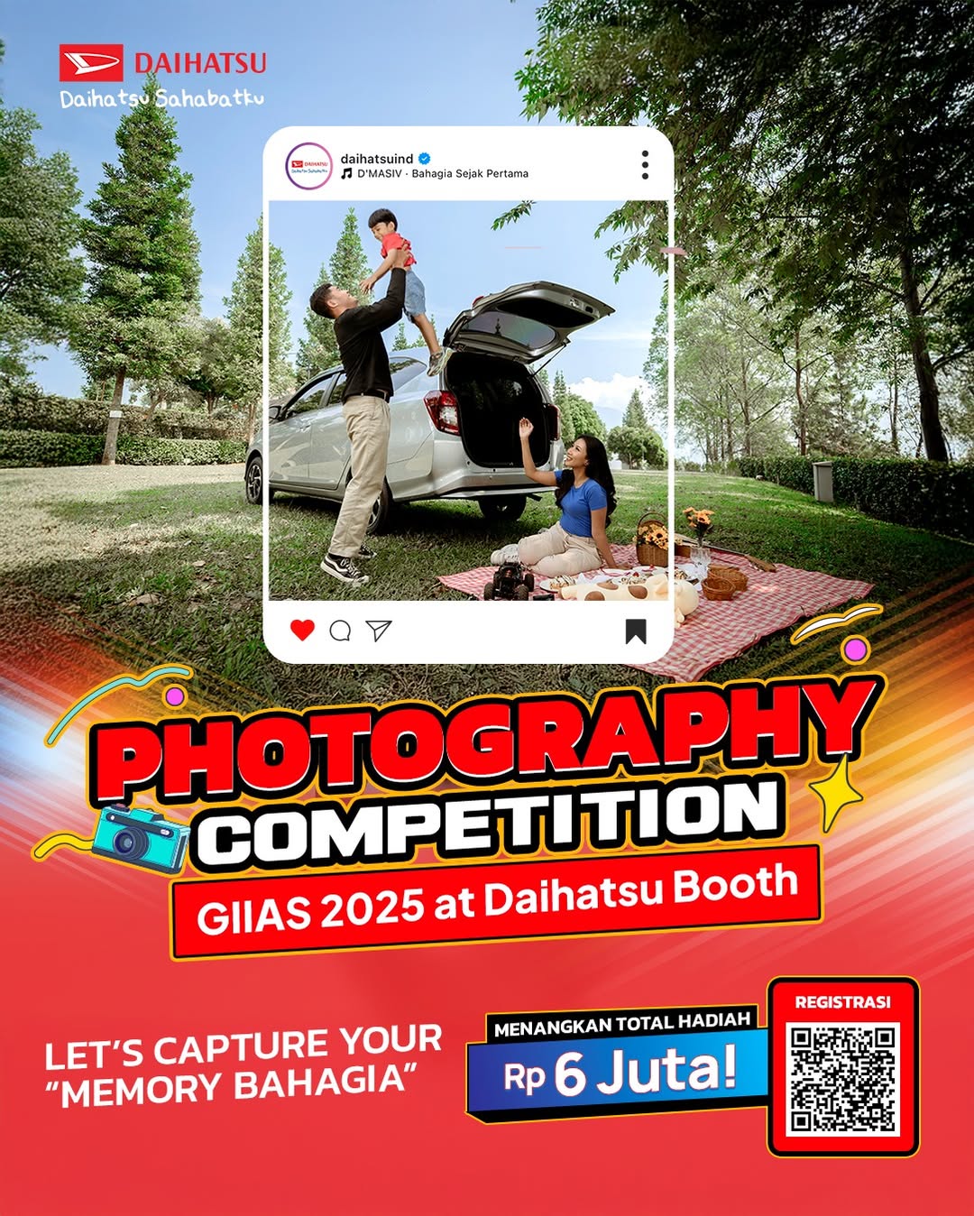 Lomba Foto GIIAS 2025 Daihatsu Berhadiah Total 6 Juta Rupiah