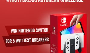 Tasty Breakfast Break Challenge Berhadiah 5 Nintendo Switch