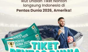 Undian 5 Tiket Nonton Pentas Dunia 2026 ATAU Uang @ 50 Juta