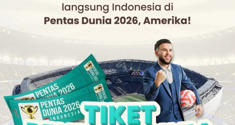 Undian 5 Tiket Nonton Pentas Dunia 2026 ATAU Uang @ 50 Juta