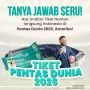 Undian 5 Tiket Nonton Pentas Dunia 2026 ATAU Uang @ 50 Juta