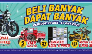 Undian Air Minum Biru Berhadiah Moge Royal Enfield 650