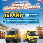 Undian Gebyar 55th FUSO Berhadiah 28 Paket Tour ke Jepang